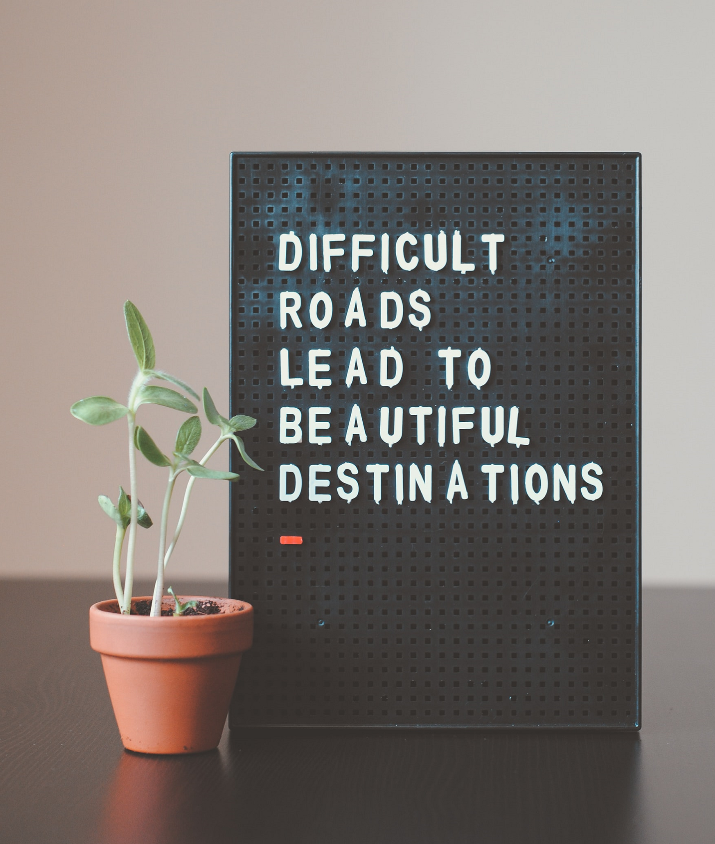 Difficult roads